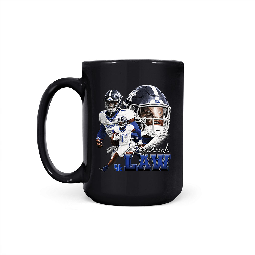 Kentucky - NCAA Football : Kendrick Law - Coffee Mug-1