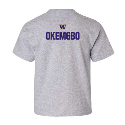 Washington - NCAA Women's Track & Field : Chiche Okemgbo - Classic Shersey Youth T-Shirt-1