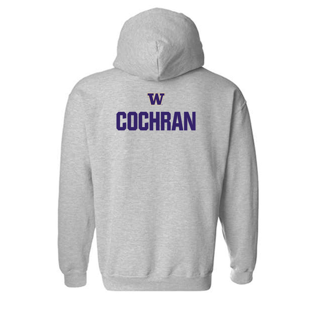 Washington - NCAA Women's Track & Field : Mia Cochran - Classic Shersey Hooded Sweatshirt-1