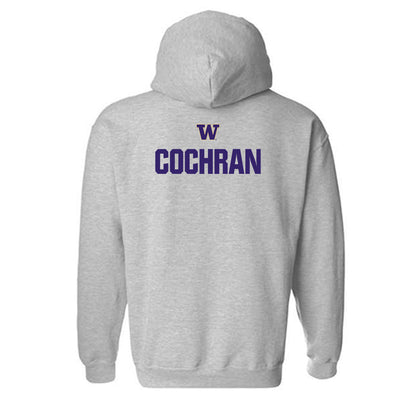 Washington - NCAA Women's Track & Field : Mia Cochran - Classic Shersey Hooded Sweatshirt-1