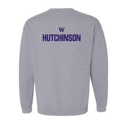 Washington - NCAA Men's Track & Field : Roman Hutchinson - Classic Shersey Crewneck Sweatshirt-1