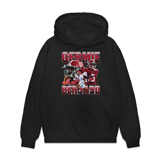 Alabama - NCAA Football : Germie Bernard - Premium Hooded Sweatshirt-0