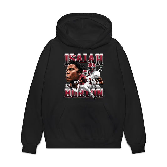 Alabama - NCAA Football : Isaiah Horton - Premium Hooded Sweatshirt-0