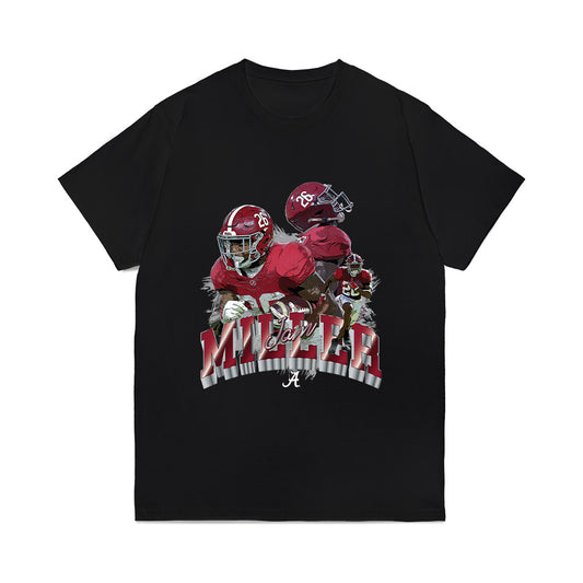 Alabama - NCAA Football : Jamarion Miller - Collage Comfort Colors T-Shirt-0