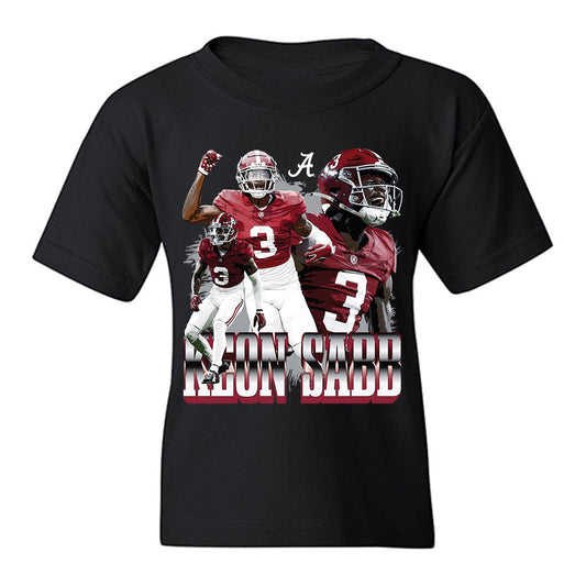 Alabama - NCAA Football : Sabb Keon - Collage Youth T-Shirt-0