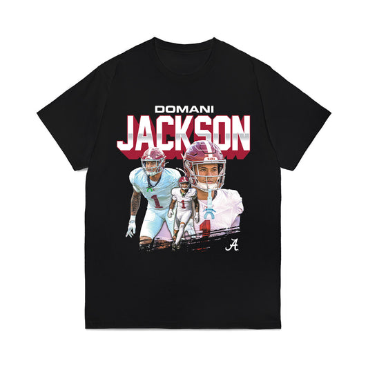 Alabama - NCAA Football : Domani Jackson - Collage Comfort Colors T-Shirt-0