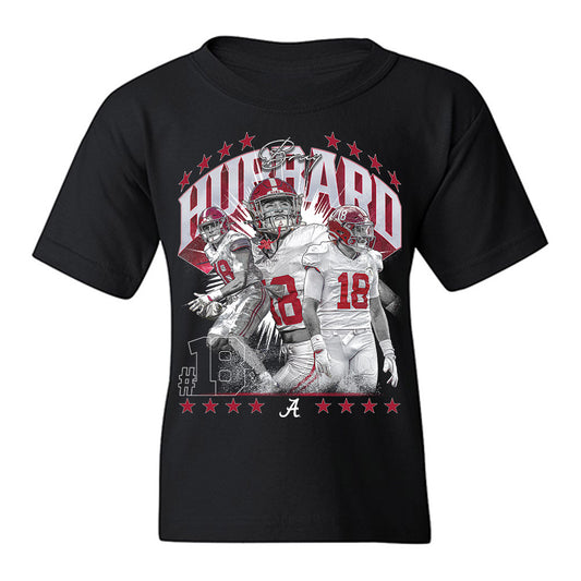 Alabama - NCAA Football : Bray Hubbard - Collage Youth T-Shirt-0