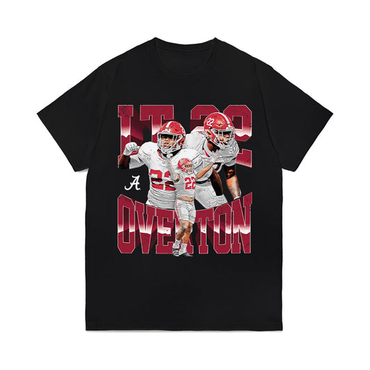 Alabama - NCAA Football : LT Overton - Collage Comfort Colors T-Shirt-0