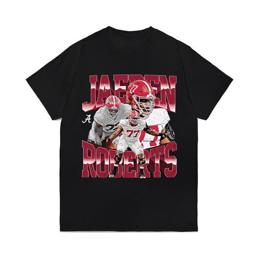 Alabama - NCAA Football : Jaeden Roberts - Collage Comfort Colors T-Shirt-0