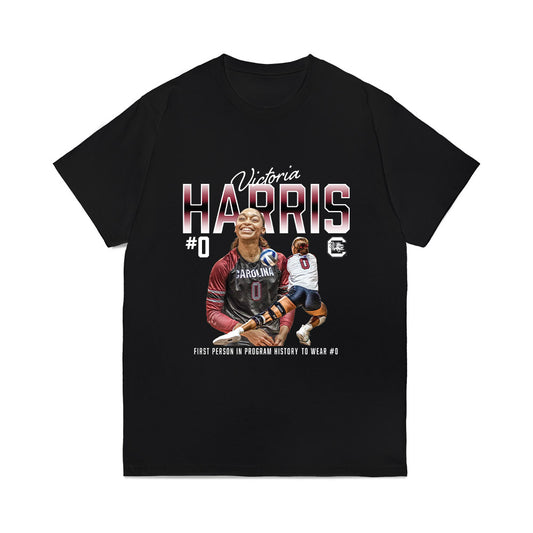 South Carolina - NCAA Women's Volleyball : Victoria Harris - Collage Comfort Colors T-Shirt-0