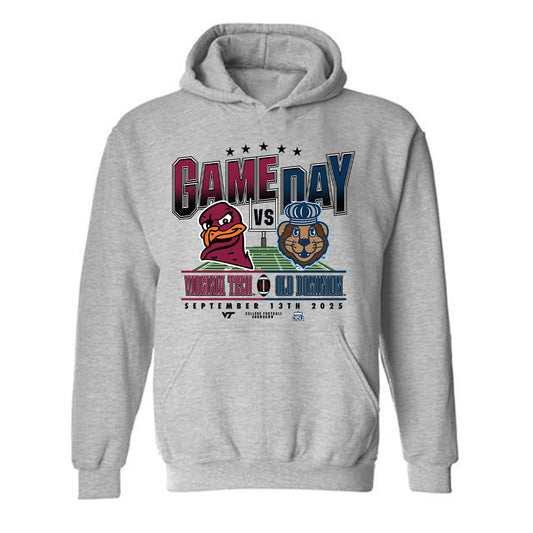 Virginia Tech - NCAA Football : - Hooded Sweatshirt-0
