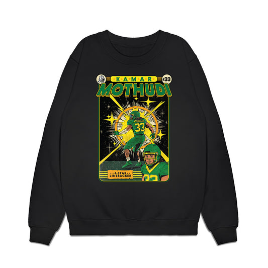 Oregon - NCAA Football : Kamar Mothudi - Caricature Premium Crewneck Sweatshirt-0