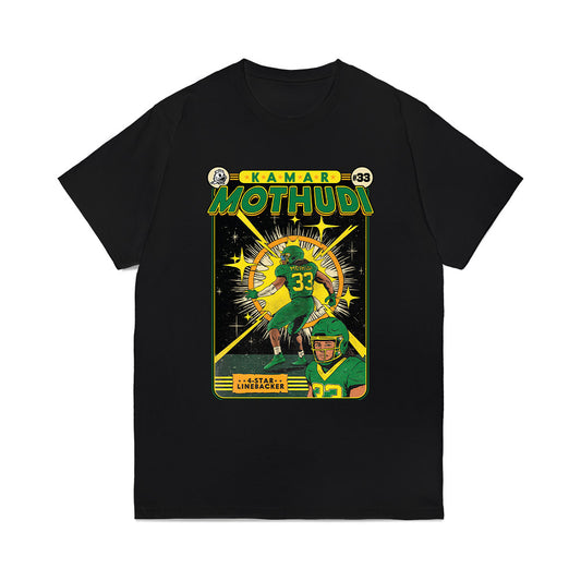 Oregon - NCAA Football : Kamar Mothudi - Caricature Comfort Colors T-Shirt-0