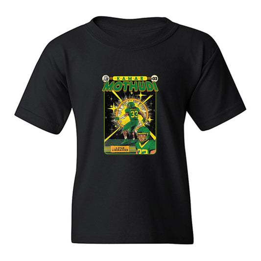 Oregon - NCAA Football : Kamar Mothudi - Caricature Youth T-Shirt-0