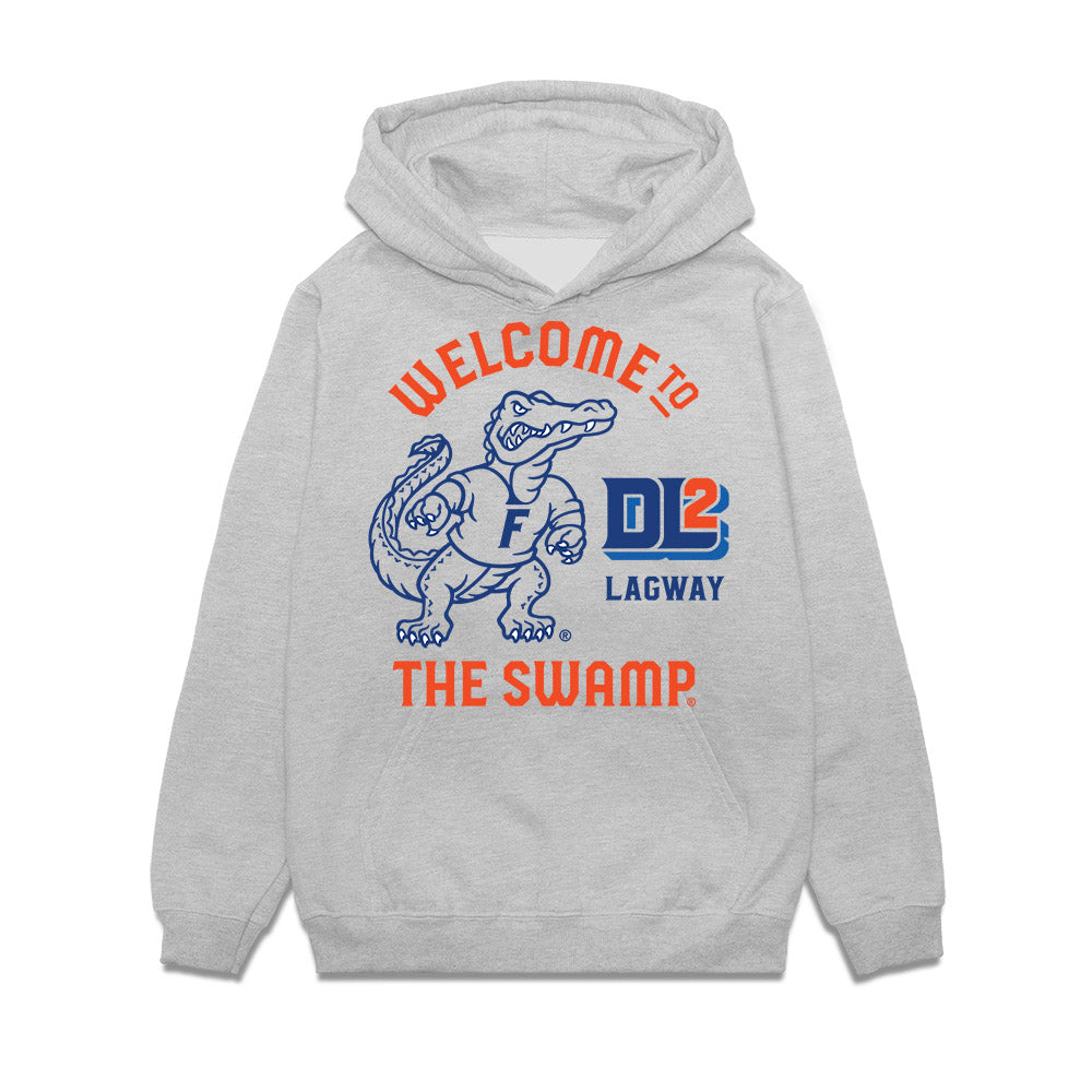 Florida - NCAA Football : DJ Lagway - Classic Shersey Premium Hooded Sweatshirt-0