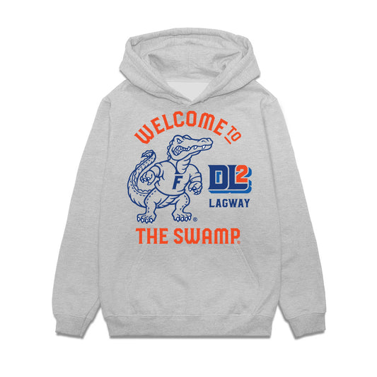 Florida - NCAA Football : DJ Lagway - Classic Shersey Premium Hooded Sweatshirt-0