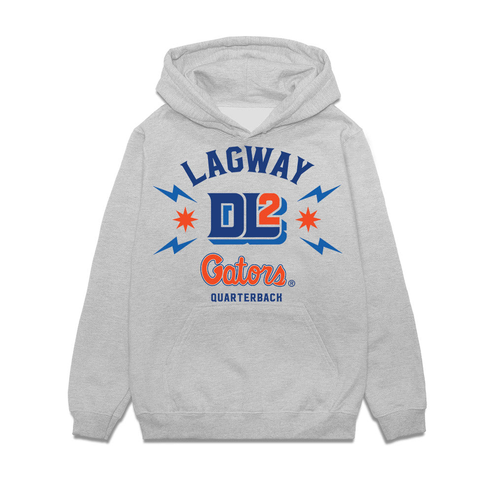 Florida - NCAA Football : DJ Lagway - Classic Shersey Premium Hooded Sweatshirt-0