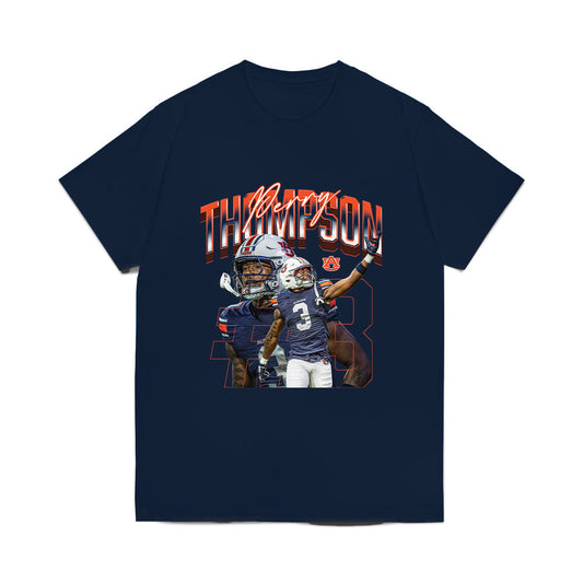 Auburn - NCAA Football : Perry Thompson - Collage Comfort Colors T-Shirt-0