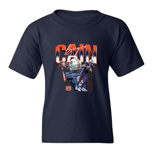 Auburn - NCAA Football : Bryce Cain - Youth T-Shirt-0
