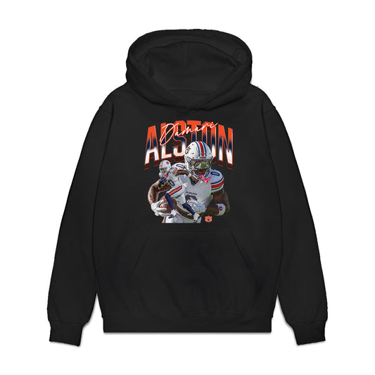 Auburn - NCAA Football : Damari Alston - Collage Premium Hooded Sweatshirt-0