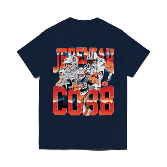 Auburn - NCAA Football : Jeremiah Cobb - Collage Comfort Colors T-Shirt-0