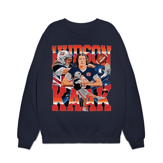 Auburn - NCAA Football : Hudson Kaak - Premium Crewneck Sweatshirt-0