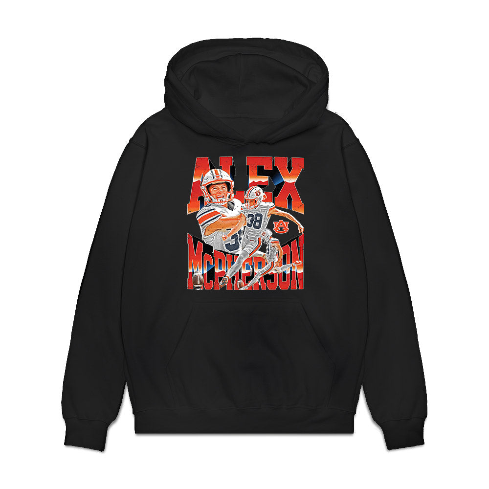 Auburn - NCAA Football : Alex McPherson - Collage Premium Hooded Sweatshirt-0