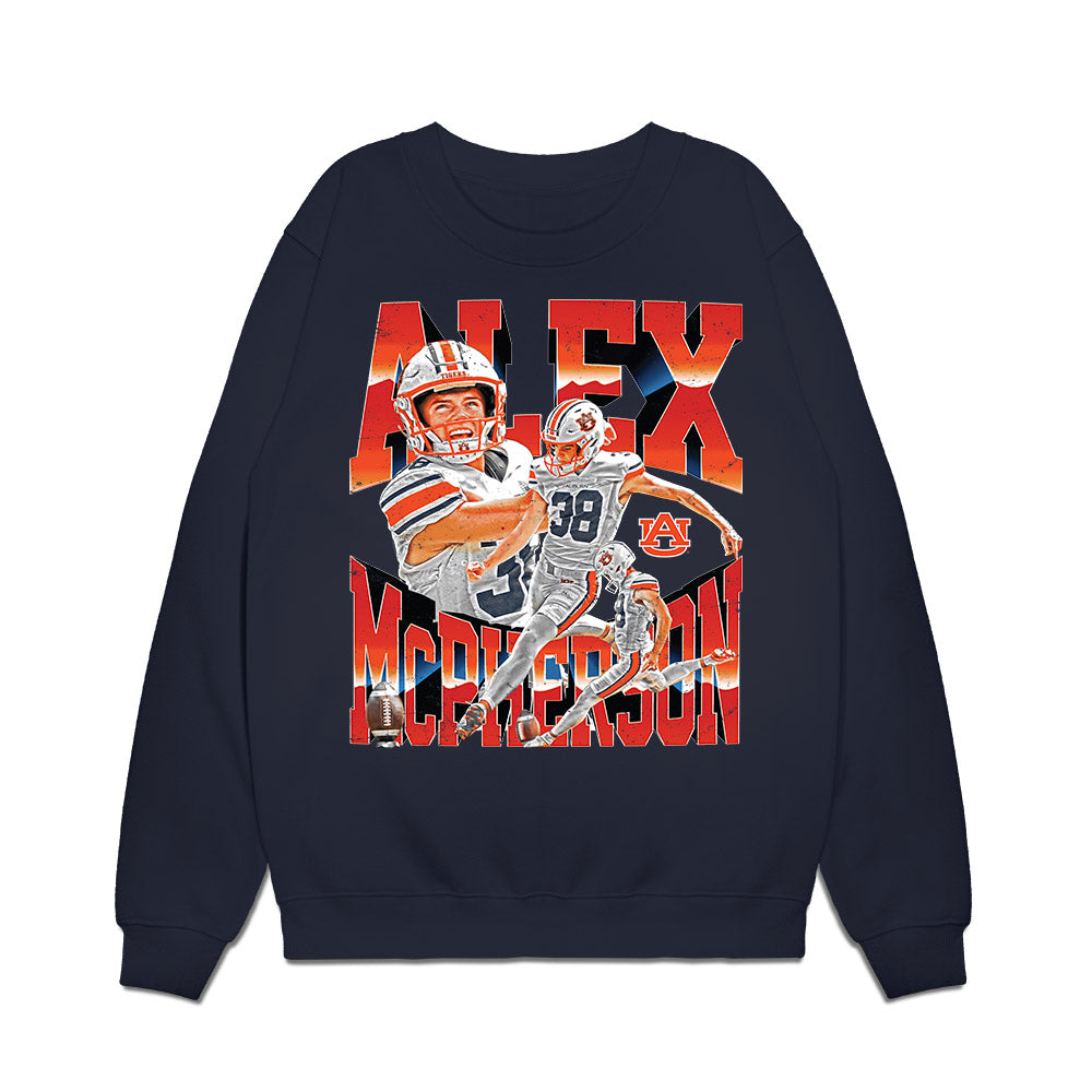 Auburn - NCAA Football : Alex McPherson - Collage Premium Crewneck Sweatshirt-0