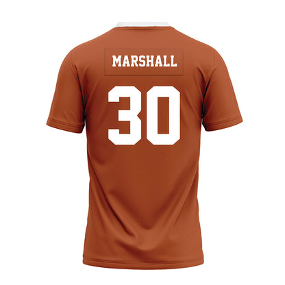 Texas - NCAA Football : Carson Marshall - Orange Premium Football Jersey-1