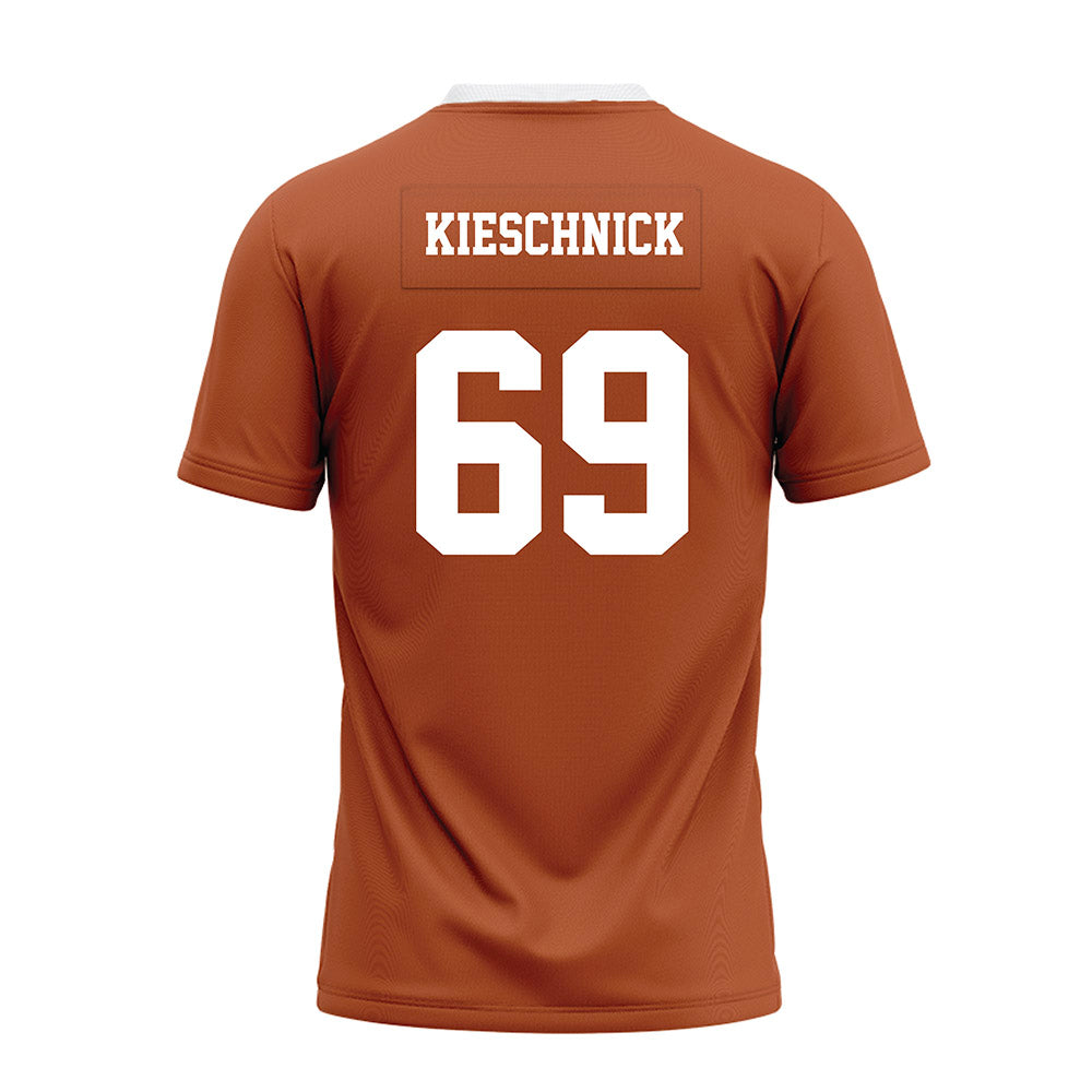 Texas - NCAA Football : Brooks Kieschnick - Orange Premium Football Jersey-1