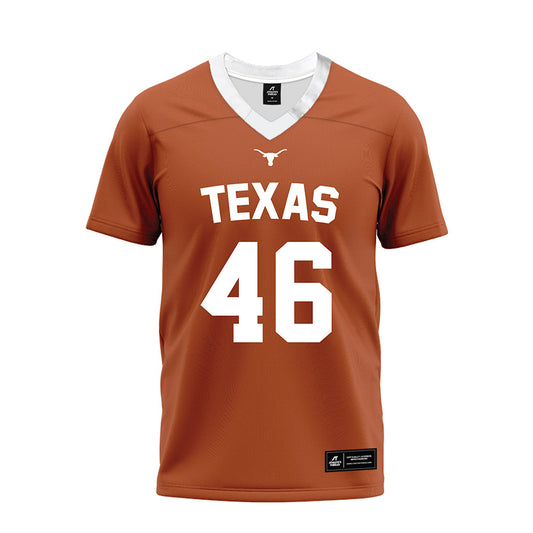 Texas - NCAA Football : Olalekan Orogbo - Orange Premium Football Jersey-0