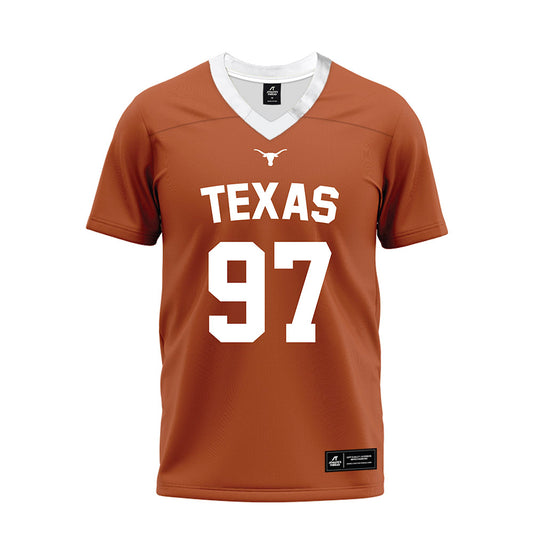 Texas - NCAA Football : Alex January - Orange Premium Football Jersey-0