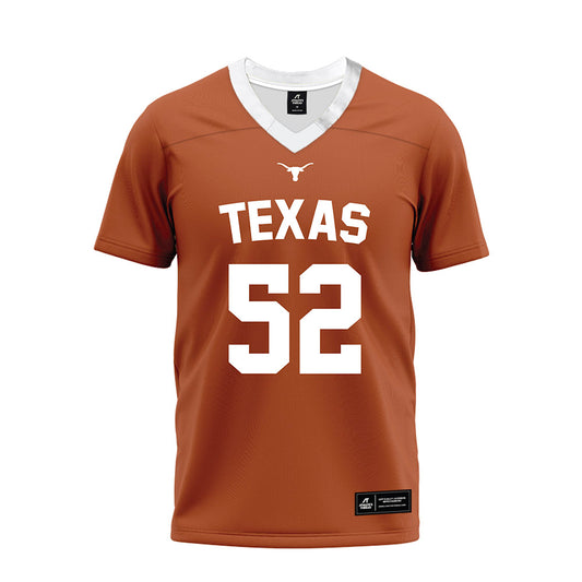 Texas - NCAA Football : Tate Haver - Orange Premium Football Jersey-0