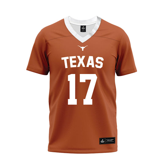 Texas - NCAA Football : Daylan Mccutcheon - Orange Premium Football Jersey-0
