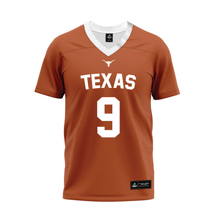 Texas - NCAA Football : Jerrick Gibson - Orange Premium Football Jersey-0