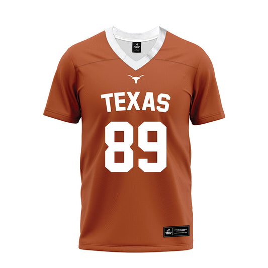 Texas - NCAA Football : Ty Boatright - Orange Premium Football Jersey-0