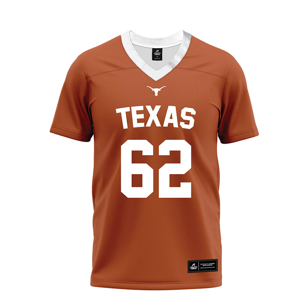 Texas - NCAA Football : Rick Mcbroom - Orange Premium Football Jersey-0