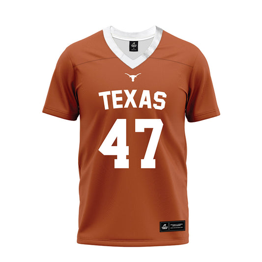 Texas - NCAA Football : Charlie Feris - Orange Premium Football Jersey-0