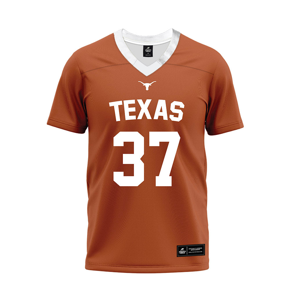 Texas - NCAA Football : Jonathan Cunningham - Orange Premium Football Jersey-0
