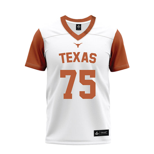 Texas - NCAA Football : Jaydon Chatman - White Premium Football Jersey-0