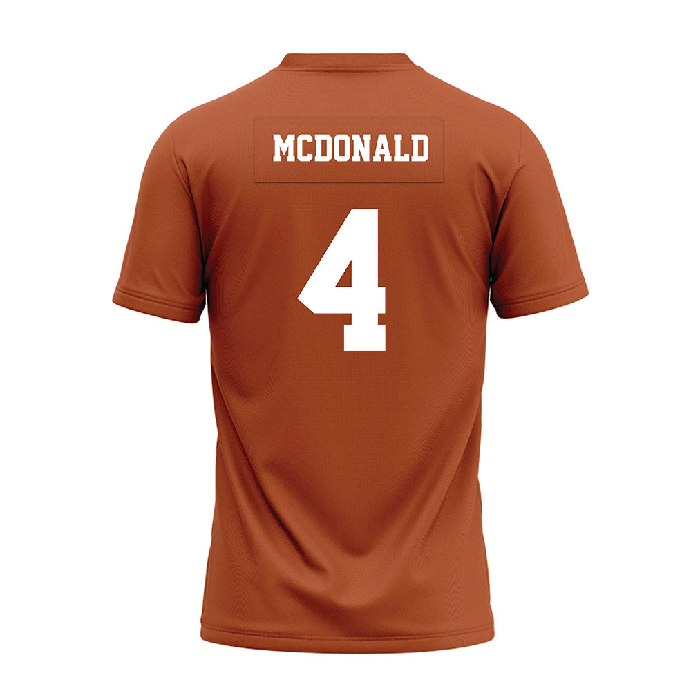 Texas - NCAA Football : Jelani McDonald - Premium Football Jersey-1
