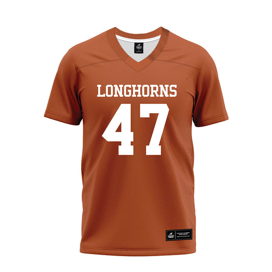 Texas - NCAA Football : Charlie Feris - Premium Football Jersey-0