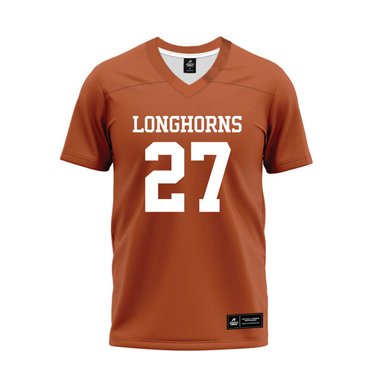 Texas - NCAA Football : Colin Page - Premium Football Jersey-0