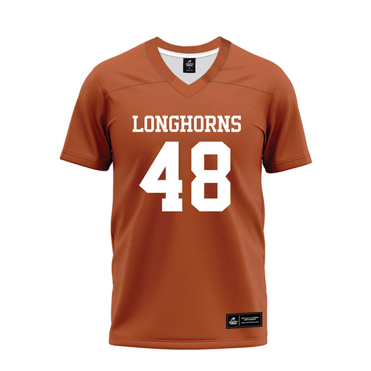 Texas - NCAA Football : Jackson Duffey - Premium Football Jersey-0