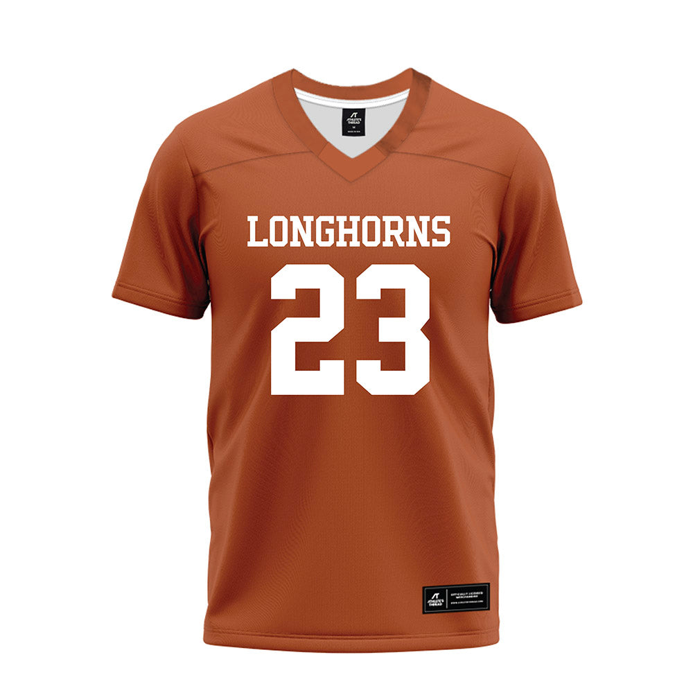 Texas - NCAA Football : Jordon Johnson-Rubell - Premium Football Jersey-0