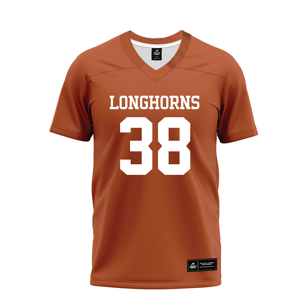 Texas - NCAA Football : Graham Gillespie - Premium Football Jersey-0