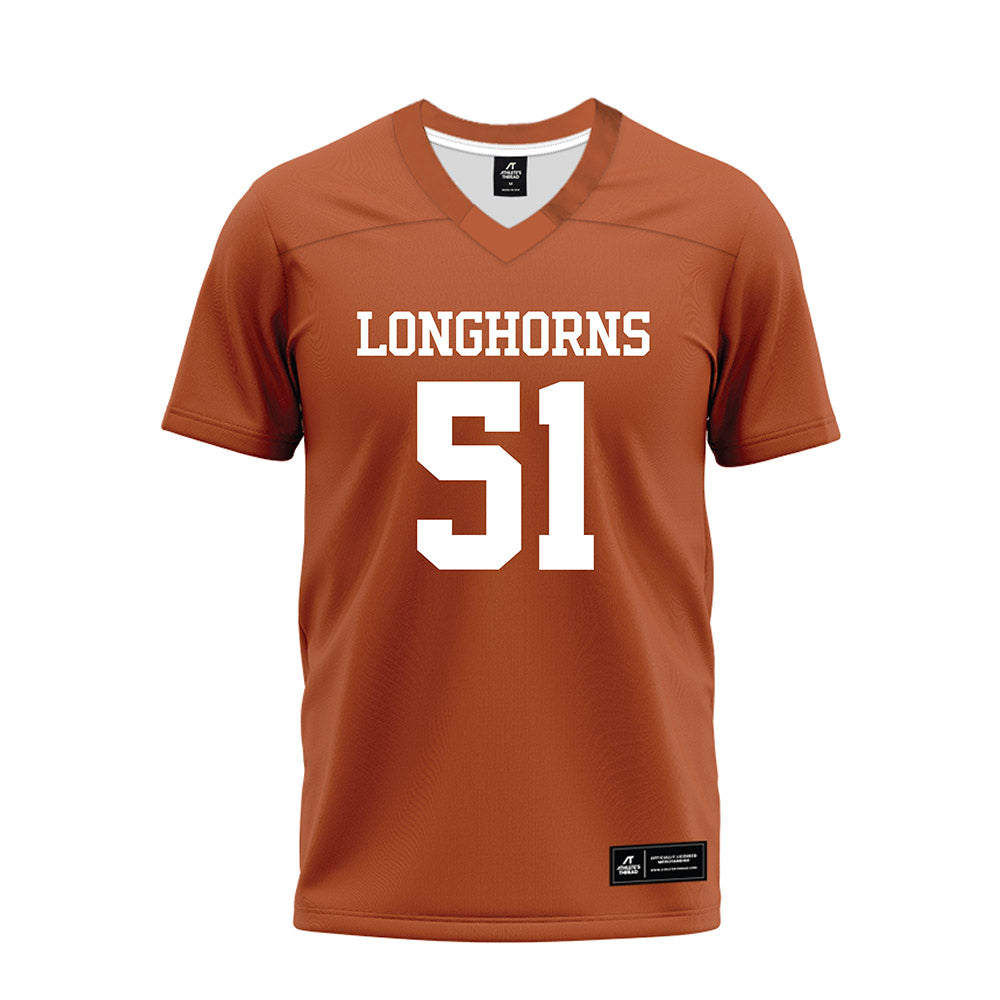 Texas - NCAA Football : Marshall Landwehr - Premium Football Jersey-0