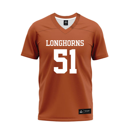 Texas - NCAA Football : Marshall Landwehr - Premium Football Jersey-0