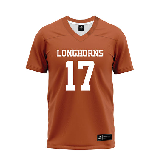 Texas - NCAA Football : Daylan Mccutcheon - Premium Football Jersey-0
