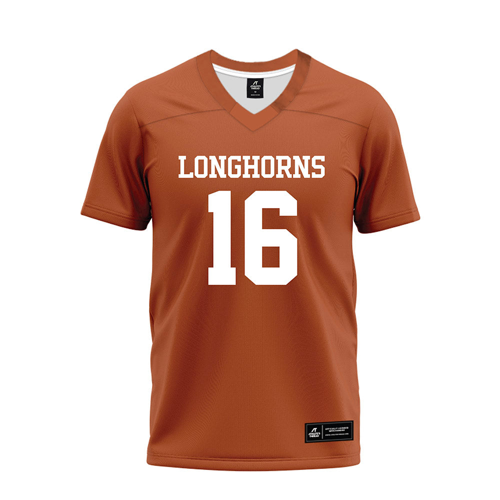Texas - NCAA Football : Michael Taaffe - Premium Football Jersey-0